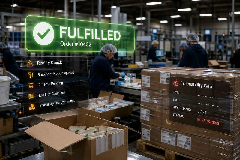 Shopify Orders Are Easy. Shopify Fulfillment Traceability Isn't.