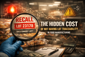 The Hidden Cost of Not Having Lot Traceability in Food Manufacturing