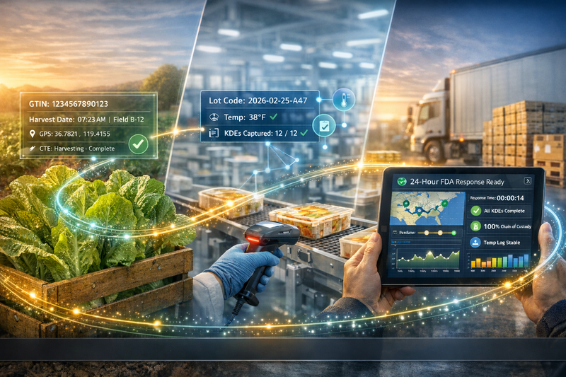 FSMA 204 Food Traceability Rule: What the 2028 Compliance Deadline Means for Food Manufacturers