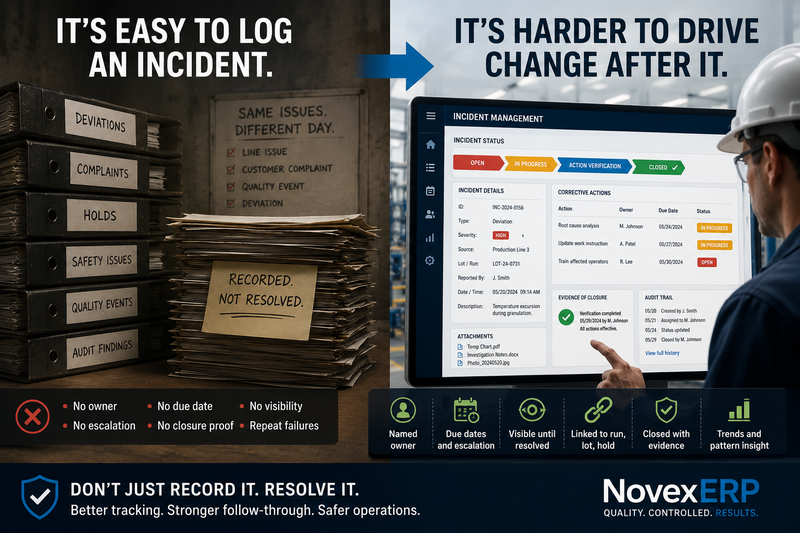 Most Incident Logs Fail Because They Don't Drive Corrective Action